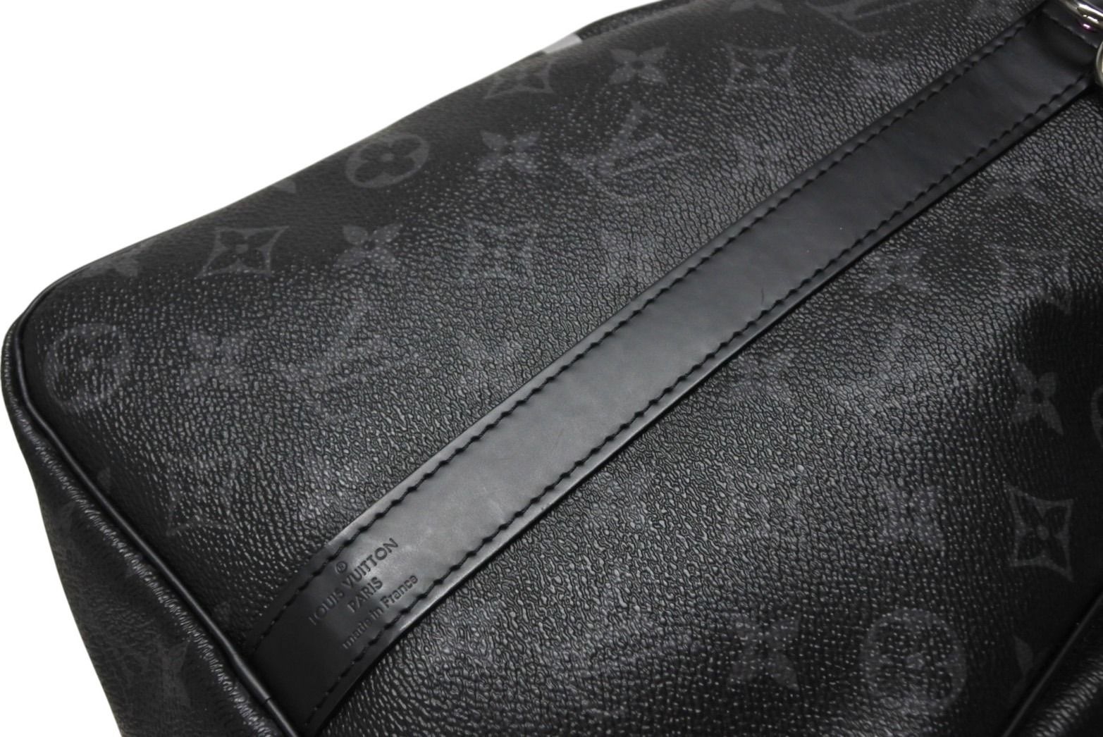 Louis Vuitton Boston Bag Keepall Bandouliere 45 Hiroshi Fujiwara Fragment Black — view 3