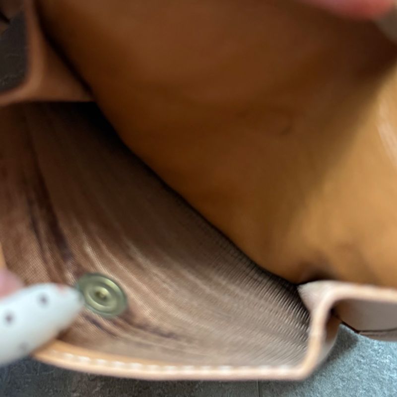 Celine Bifold Wallet in Macadam Pattern Triomphe Brown