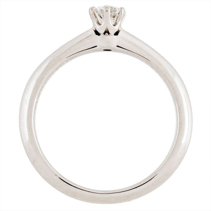 Tiffany & Co Tiffany & Co Solitaire Ring with Diamonds 0.23ct Approx Size 10