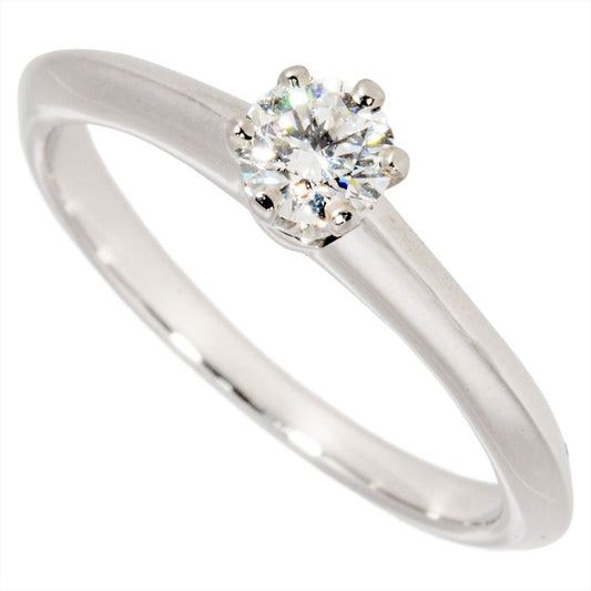 Tiffany & Co Tiffany & Co Solitaire Ring with Diamonds 0.23ct Approx Size 10