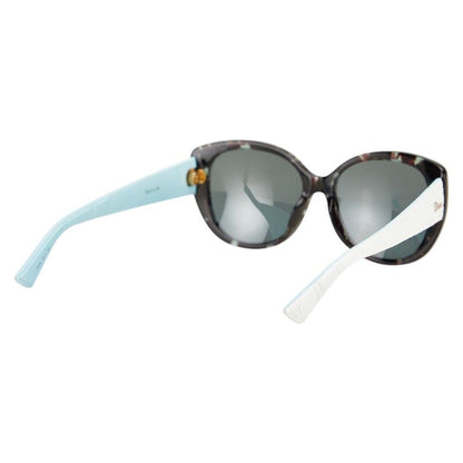 Dior Lady 1r Canage Black Blue White Plastic Rubber Women's Dior