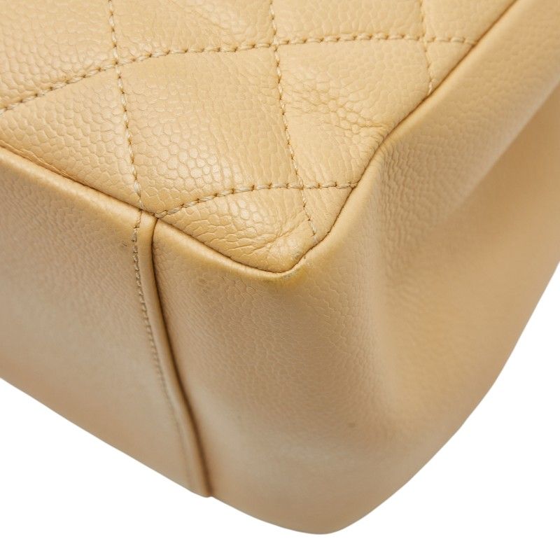 Chanel Coco Mark Matelasse Gst Tote Chain Shoulder Bag Tote Bag A50995 Beige