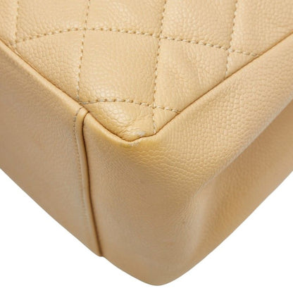 Chanel Coco Mark Matelasse Gst Tote Chain Shoulder Bag Tote Bag A50995 Beige