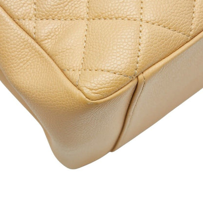 Chanel Coco Mark Matelasse Gst Tote Chain Shoulder Bag Tote Bag A50995 Beige