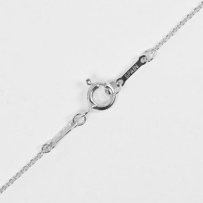 Tiffany & Co Letter M Initial M Silver 925 Ladies 2.1g Necklace