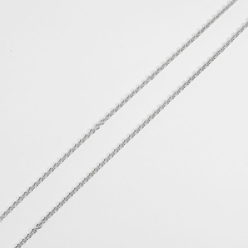 Hermes Cadenas Amulet Silver 925 Ladies 12.16g Necklace