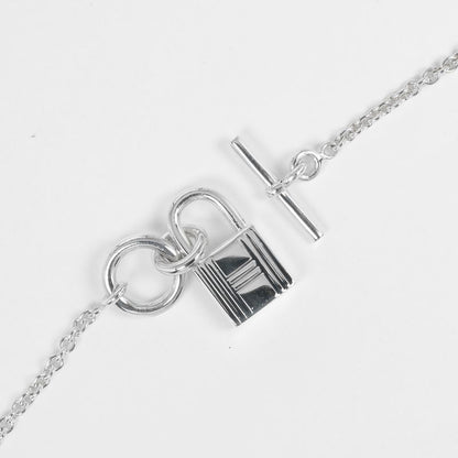 Hermes Cadenas Amulet Silver 925 Ladies 12.16g Necklace