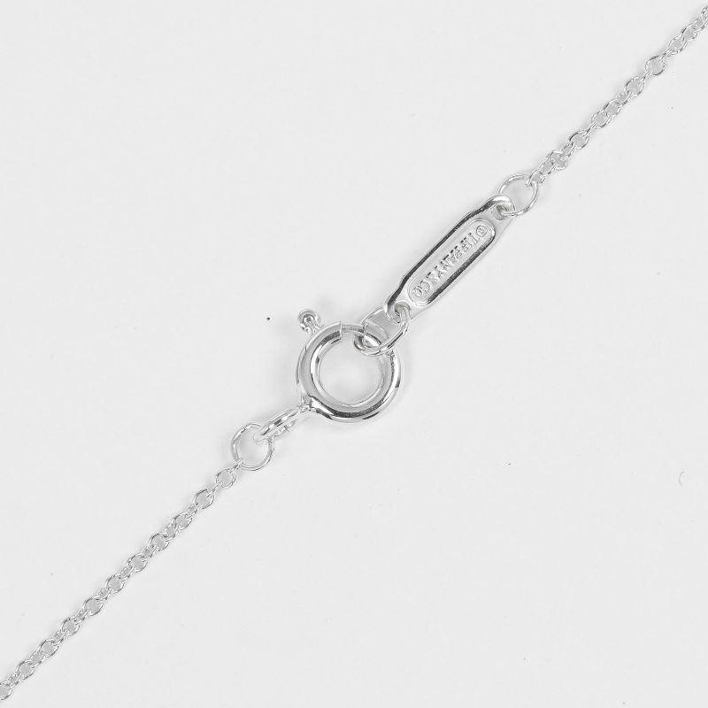 Tiffany & Co Teddy Bear Shopping Bag Silver 925 Ladies 8.87g Necklace