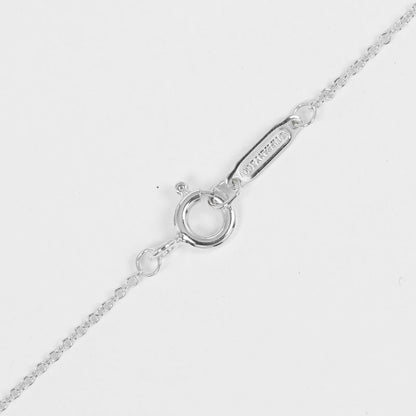 Tiffany & Co Teddy Bear Shopping Bag Silver 925 Ladies 8.87g Necklace