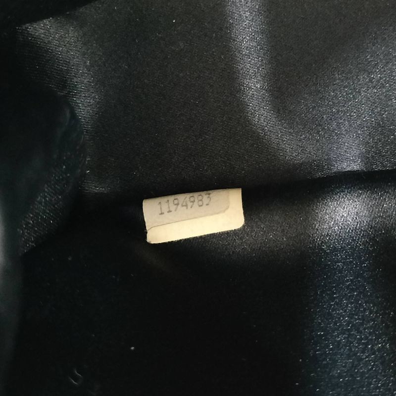 Chanel Mini Matelasse Chain Shoulder Bag Satin Black