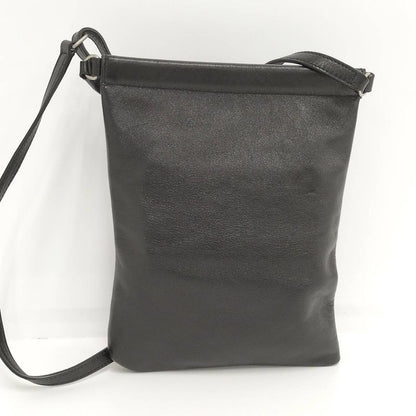 Saint Laurent Paris Shoulder Bag Leather Black 581697