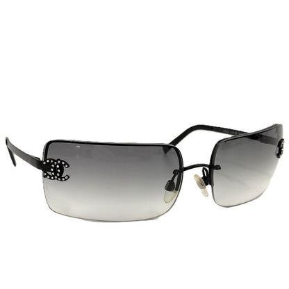 Chanel Sunglass Es Coco Rhinestone in Black Series 4104-B