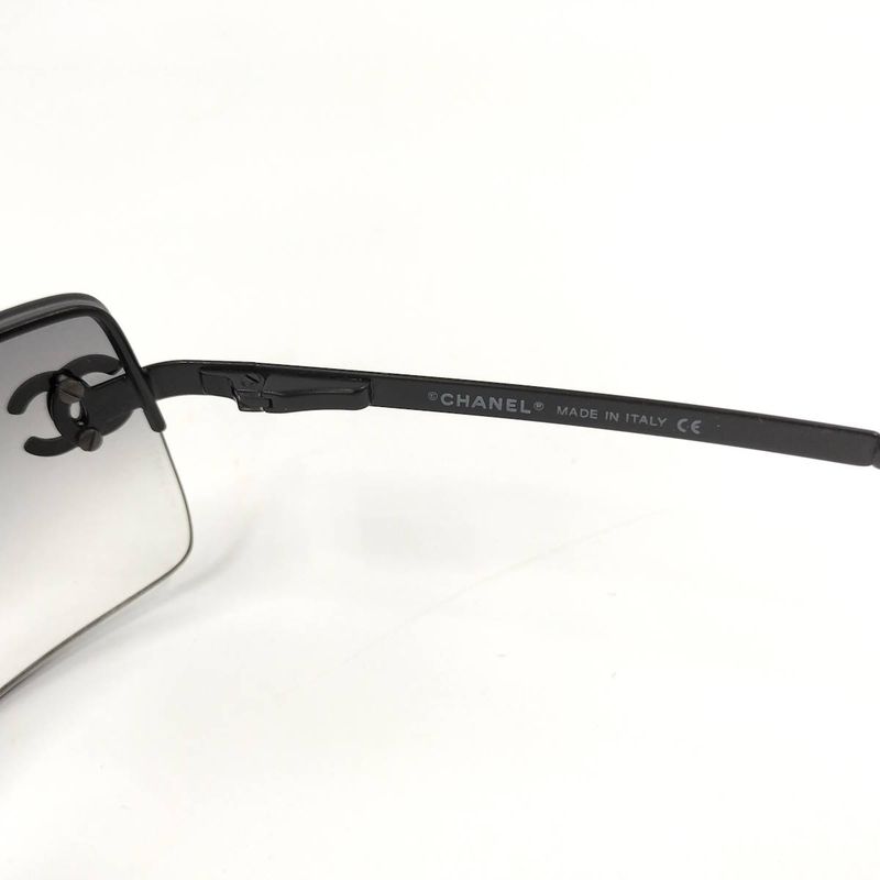 Chanel Sunglass Es Coco Rhinestone in Black Series 4104-B