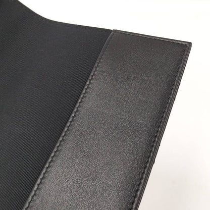 Chanel Pass Port Case Matelasse Caviar Skin Coco Mark Leather Black