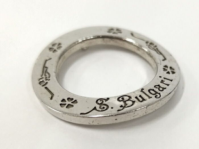 Bvlgari Logo Top Ring