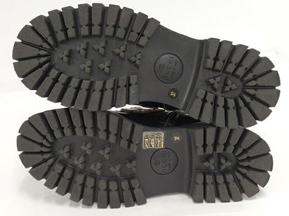 Gucci Horsebit Boots Leather Black Size 37 643900