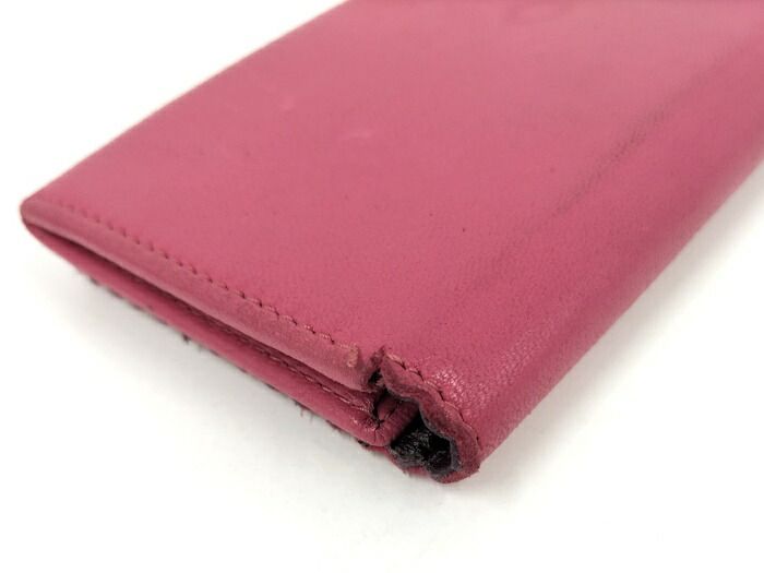 Loewe Card Case Leather Pink