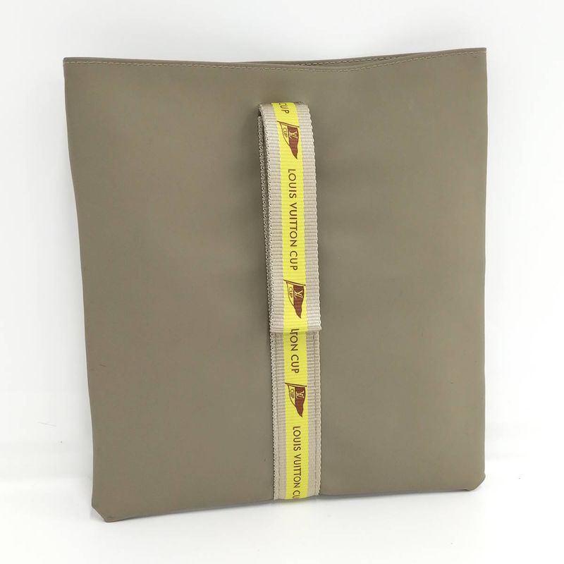 Louis Vuitton Pouch Louis Vuitton Cup 2003 America's Cup Nylon Khaki D60184