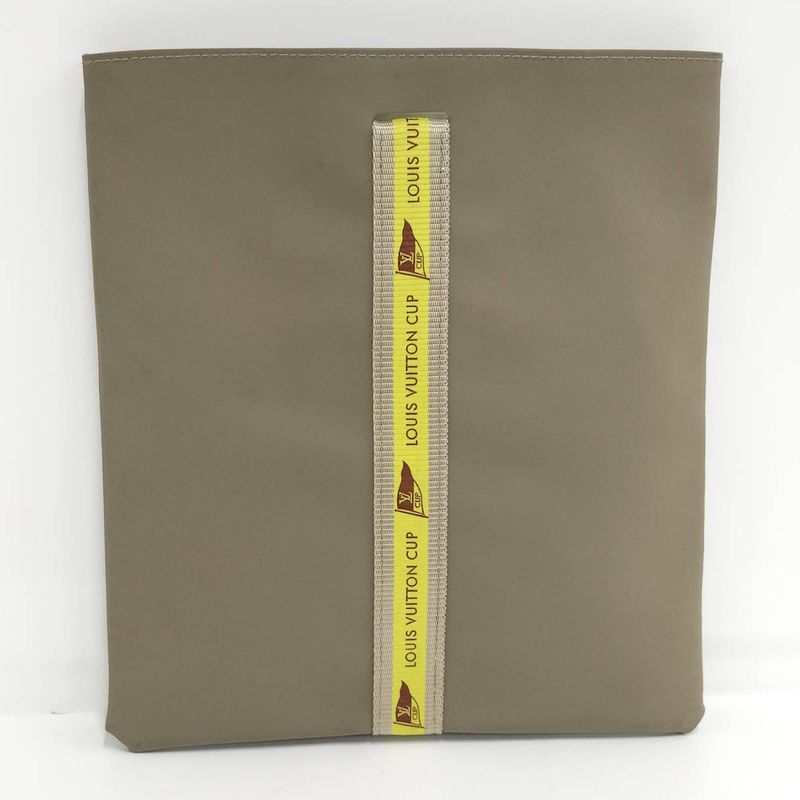 Louis Vuitton Pouch Louis Vuitton Cup 2003 America's Cup Nylon Khaki D60184