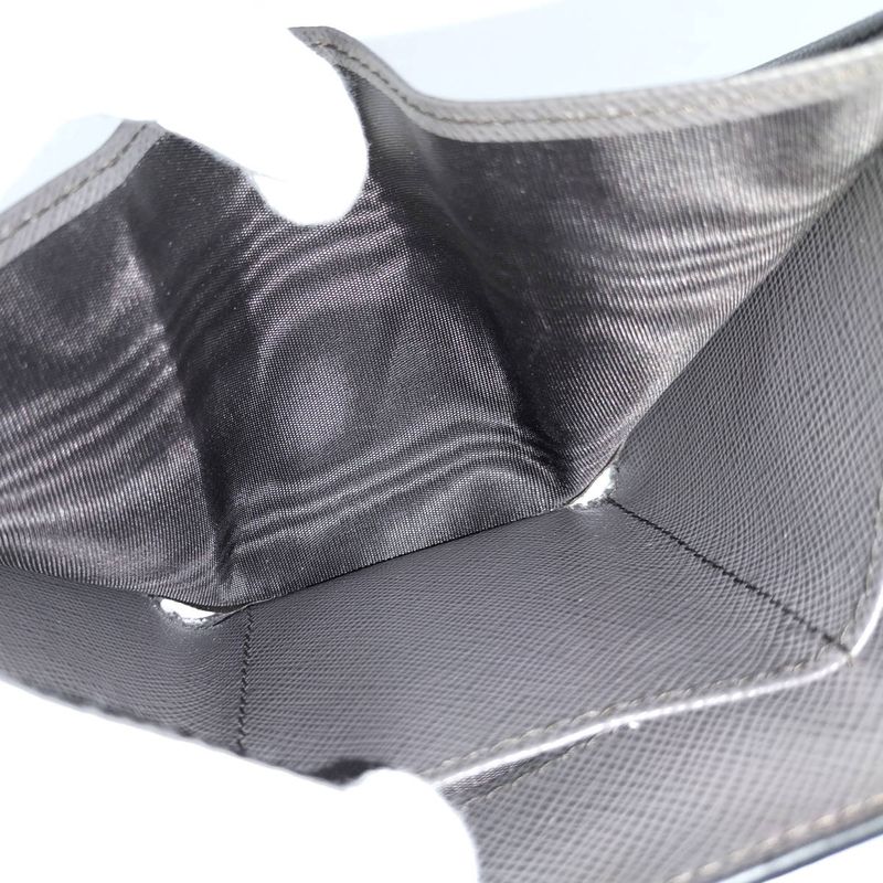 Prada Trifold Wallet Saffiano Leather Graige 2mh042