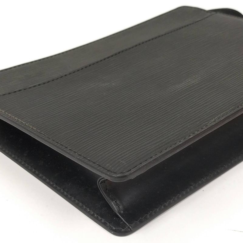 Louis Vuitton Clutch Bag Pochette Homme Epi Noir Black M52522