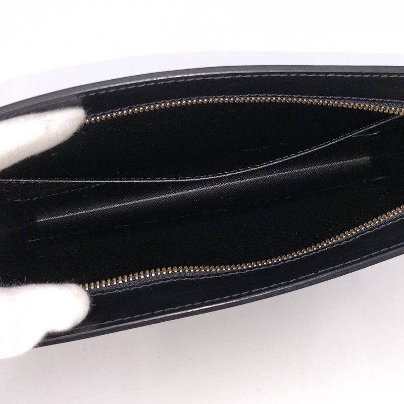 Louis Vuitton Clutch Bag Pochette Homme Epi Noir Black M52522