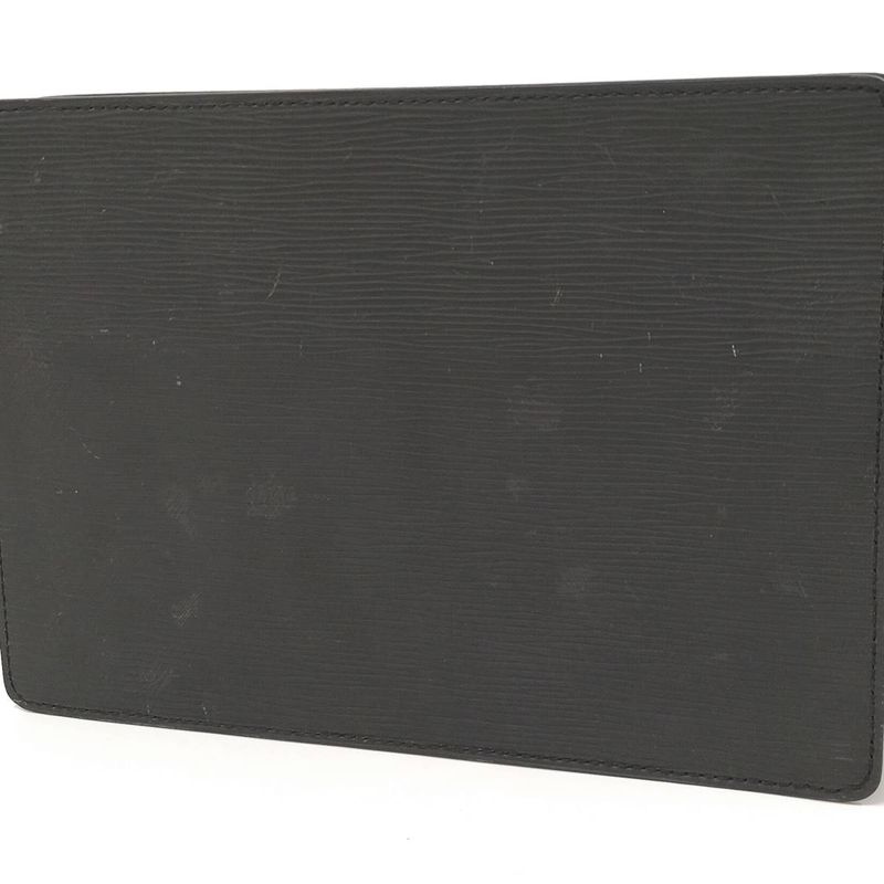 Louis Vuitton Clutch Bag Pochette Homme Epi Noir Black M52522