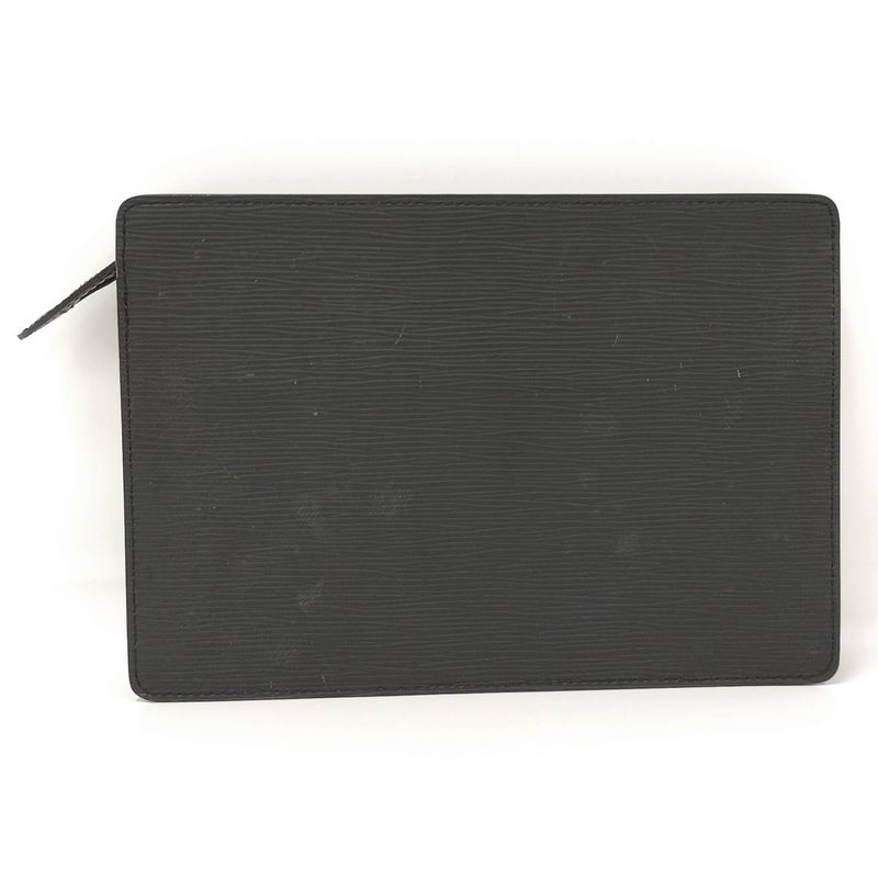 Louis Vuitton Clutch Bag Pochette Homme Epi Noir Black M52522