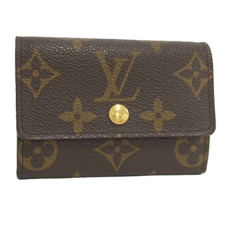 Louis Vuitton Porte Monet Pla Coin Case Monogram Brown M61930