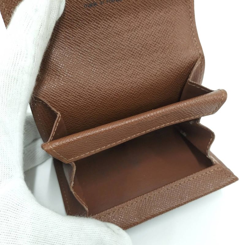 Louis Vuitton Porte Monet Pla Coin Case Monogram Brown M61930