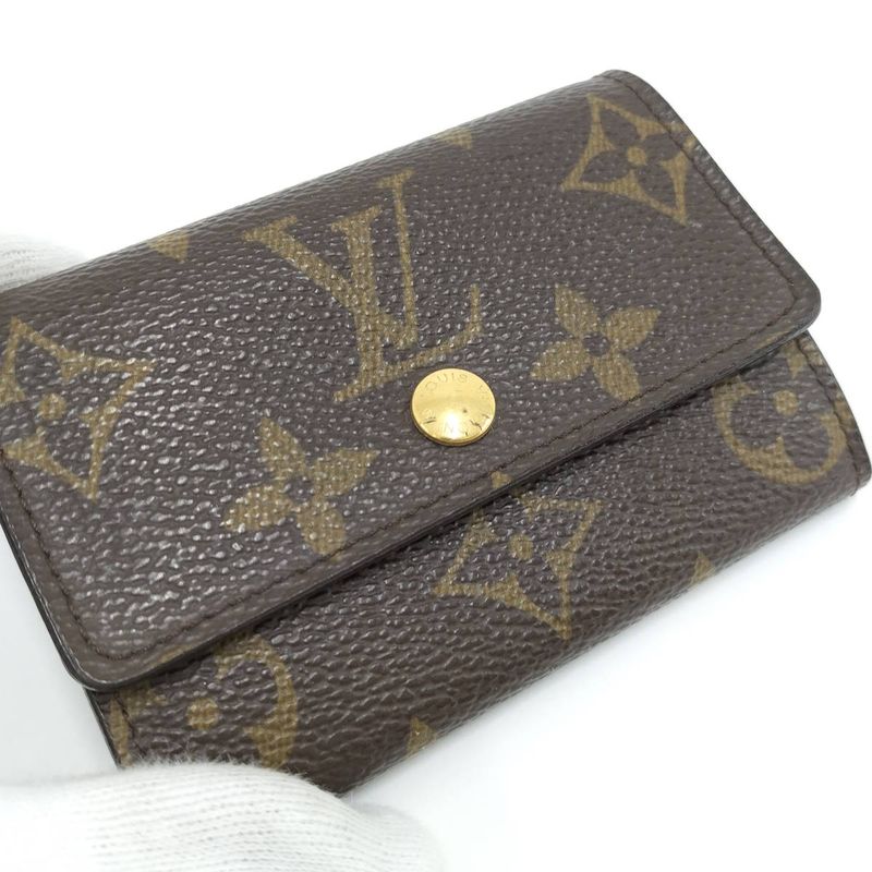 Louis Vuitton Porte Monet Pla Coin Case Monogram Brown M61930