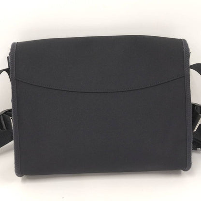 Celine Messenger Body Cross Bag Shoulder Bag Canvas Black 110062dmt