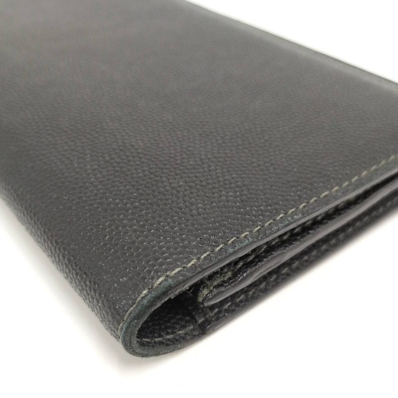 Cartier Bifold Wallet Santos de Cartier Leather Black L300769