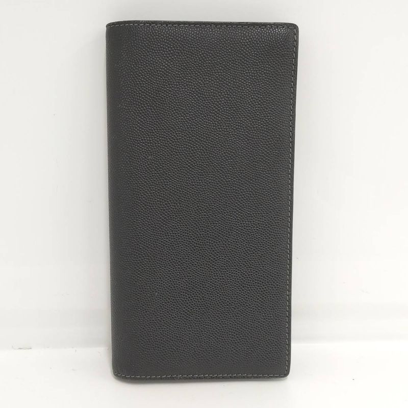 Cartier Bifold Wallet Santos de Cartier Leather Black L300769