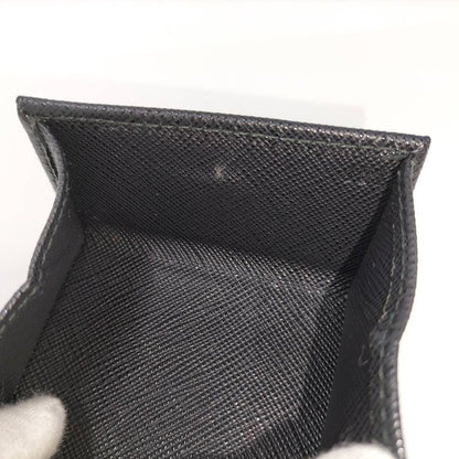 Prada Coin Case Saffiano Leather Black 2mm (0.08in)935