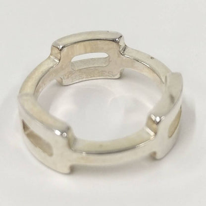 Hermes Silver Ring H Motif Sv925 Size 47