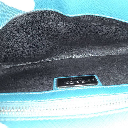 Prada Second Bag Clutch Bag Saffiano Leather Bicolor Vr0075