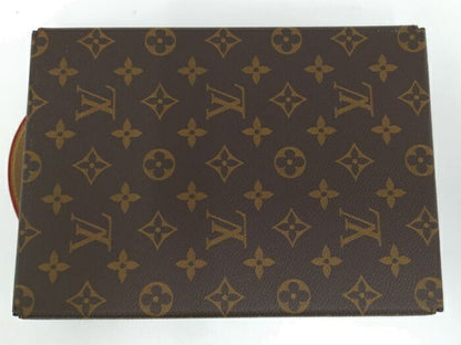 Louis Vuitton Desk Tray MM George Monogram Brown Gi1067