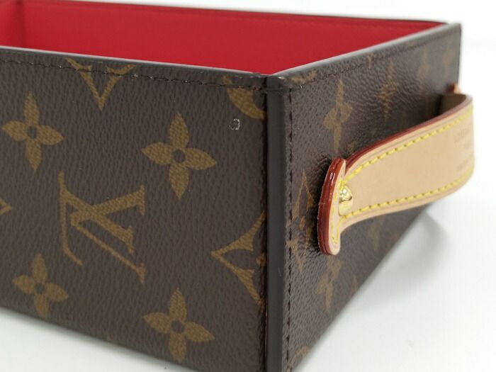 Louis Vuitton Desk Tray MM George Monogram Brown Gi1067