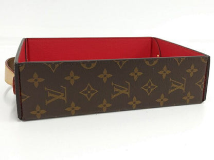 Louis Vuitton Desk Tray MM George Monogram Brown Gi1067
