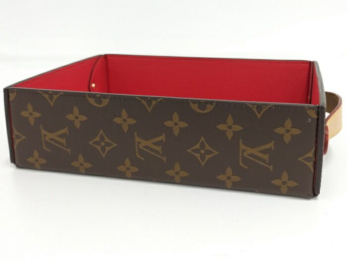 Louis Vuitton Desk Tray MM George Monogram Brown Gi1067