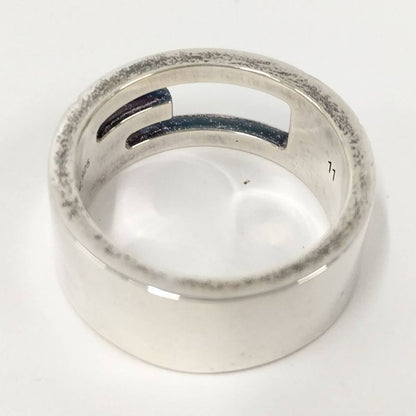 Gucci Brandetto G Silver Ring