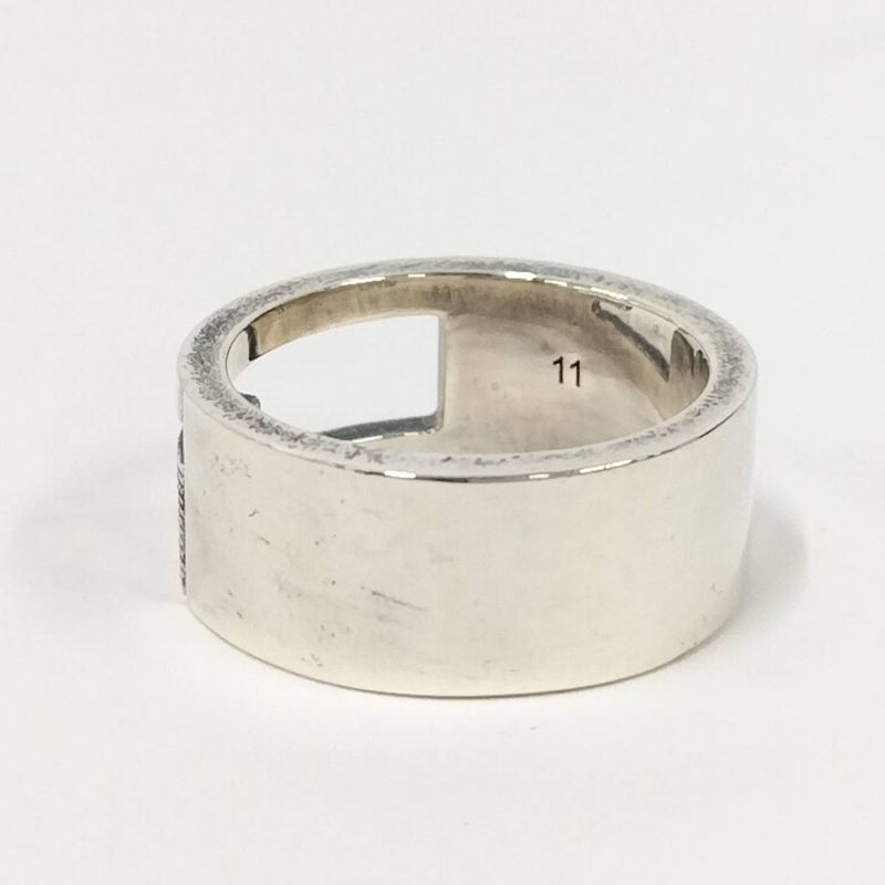 Gucci Brandetto G Silver Ring