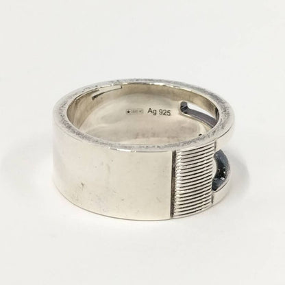 Gucci Brandetto G Silver Ring