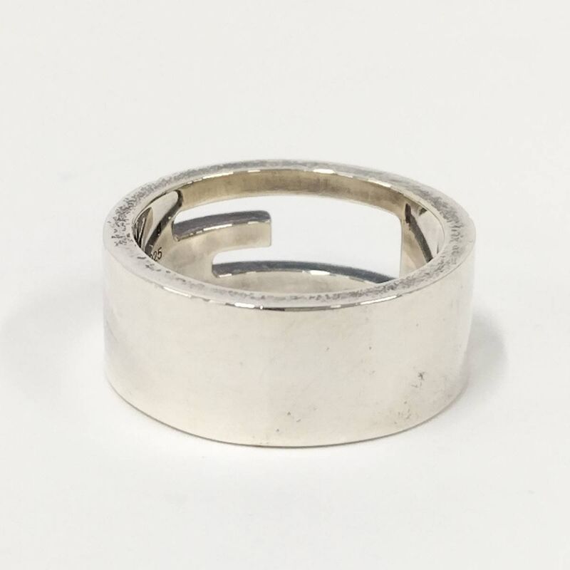 Gucci Brandetto G Silver Ring
