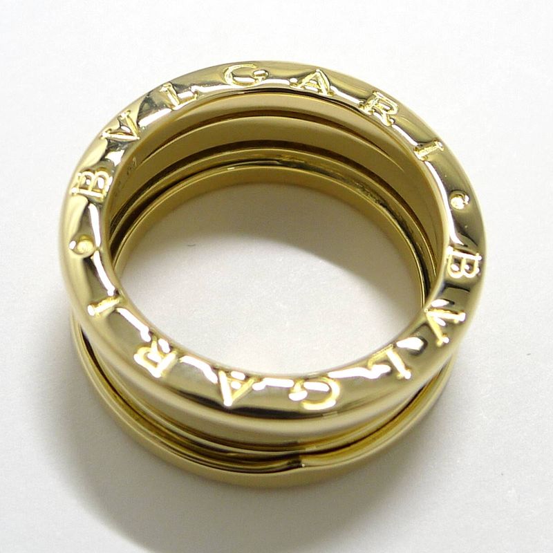 Bvlgari Bee Zero Ring 750yg 18k Yellow Gold Yellow Gold Nominal Size 51 Approx