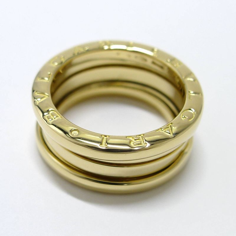 Bvlgari Bee Zero Ring 750yg 18k Yellow Gold Yellow Gold Nominal Size 51 Approx