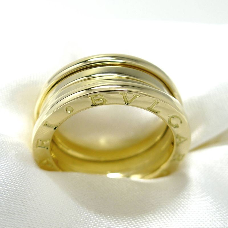 Bvlgari Bee Zero Ring 750yg 18k Yellow Gold Yellow Gold Nominal Size 51 Approx