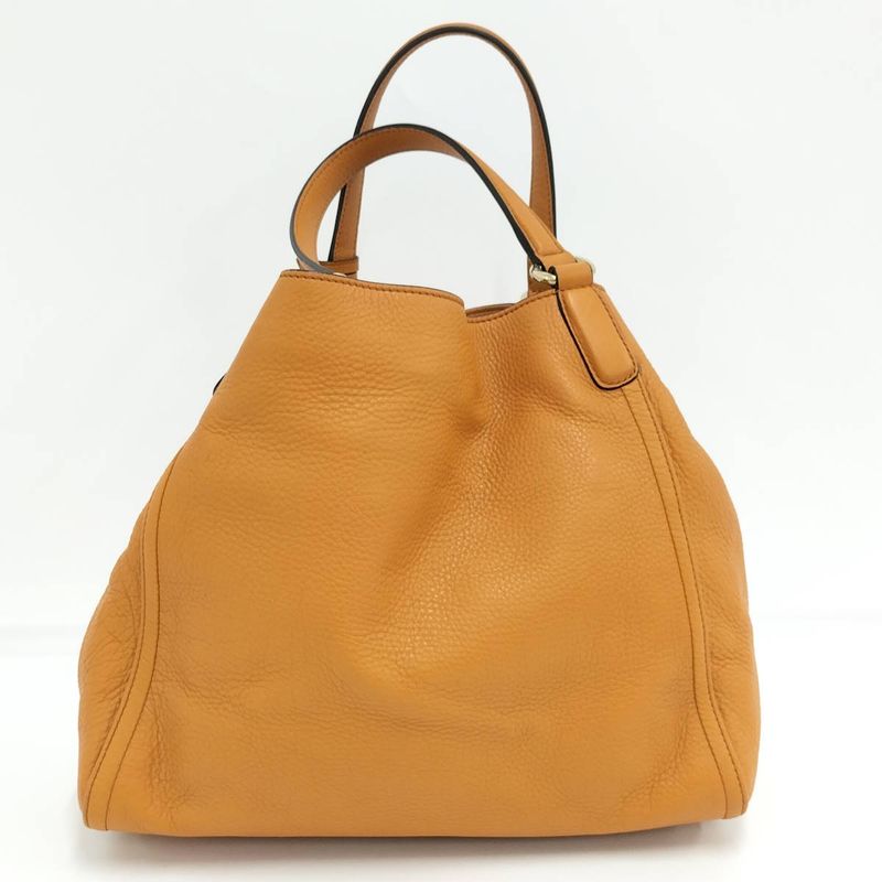 Gucci Soho Handbag Leather Orange 282309