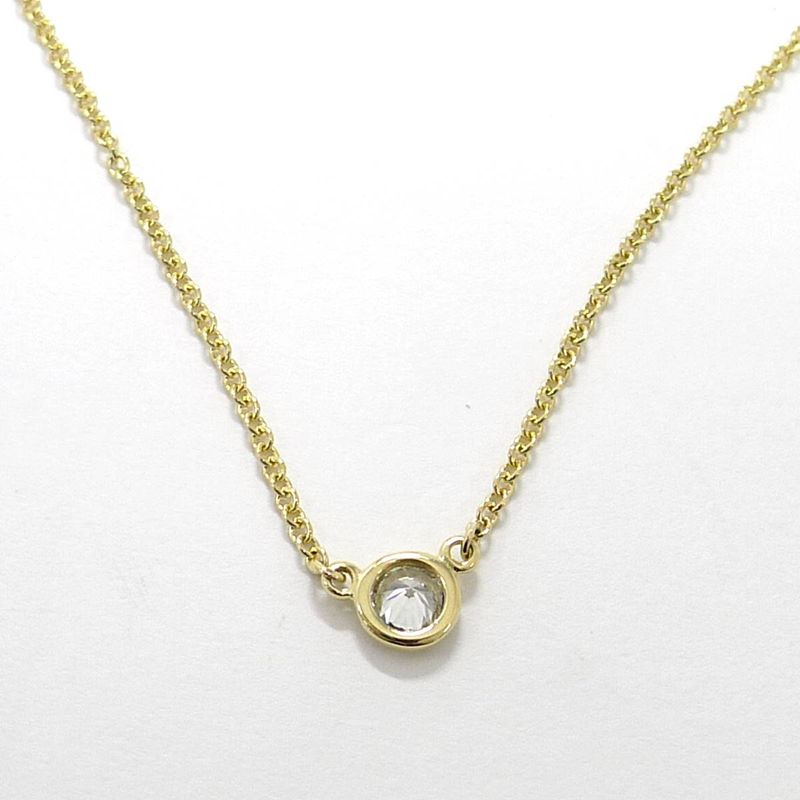 Tiffany & Co Necklace by-the-Yard 750yg 18k Yellow Gold Yellow Gold with
